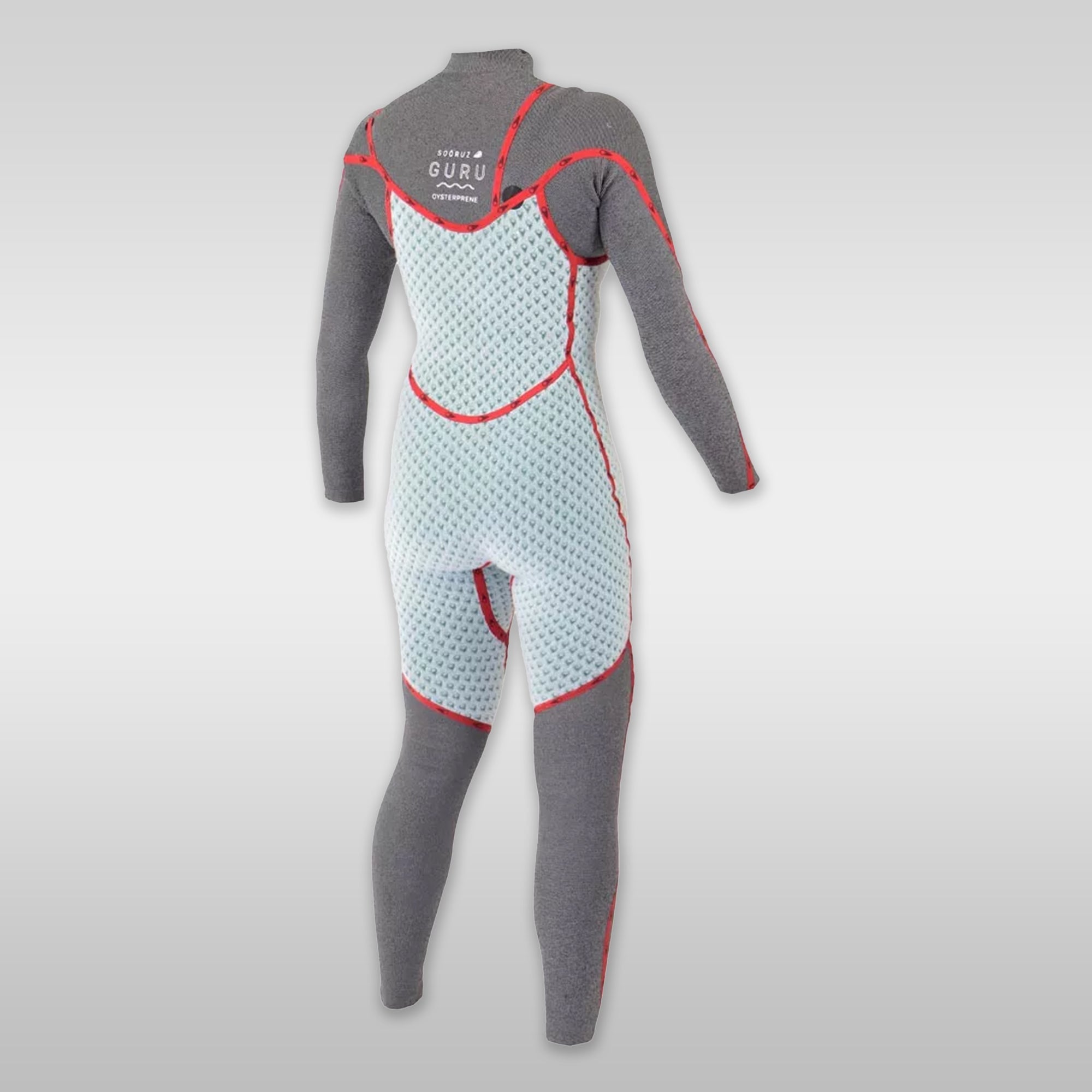 Surf shop windsurf shop Soöruz Neoprene Wetsuit Women Fullsuit GURU Pro Front-Zip Organic Oysterprene Blue