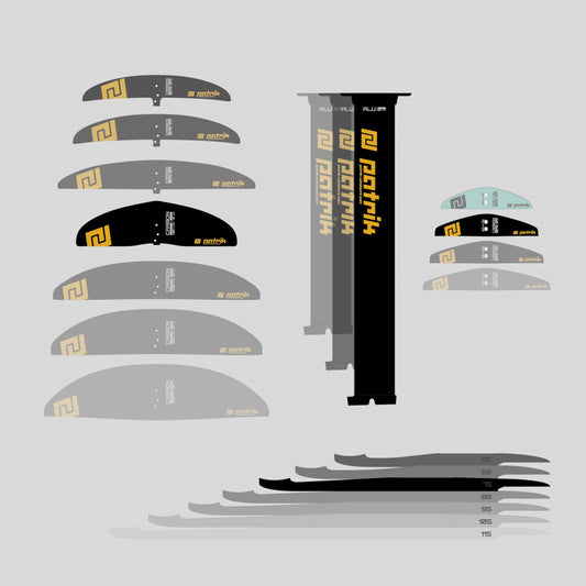 windsurf foiling windfoil wingfoil foil Patrik AIO Foil Set Cross