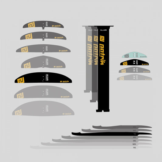 windsurf foiling windfoil wingfoil foil Patrik AIO Foil Set Cross