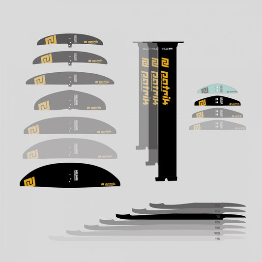 windsurf foiling windfoil wingfoil foil Patrik AIO Foil Set Cross