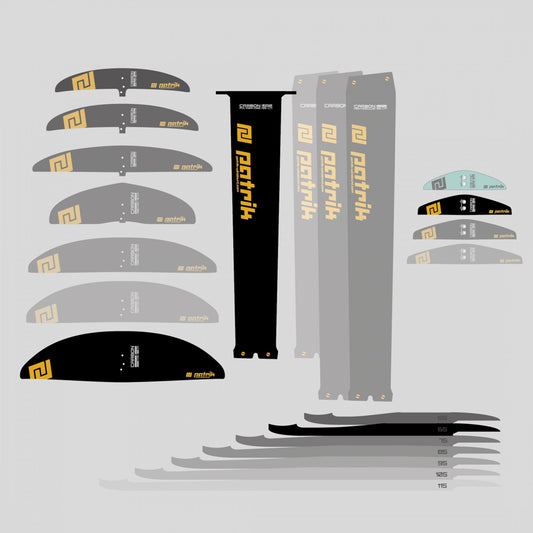 windsurf foiling windfoil wingfoil foil Patrik AIO Foil Set Wave Style