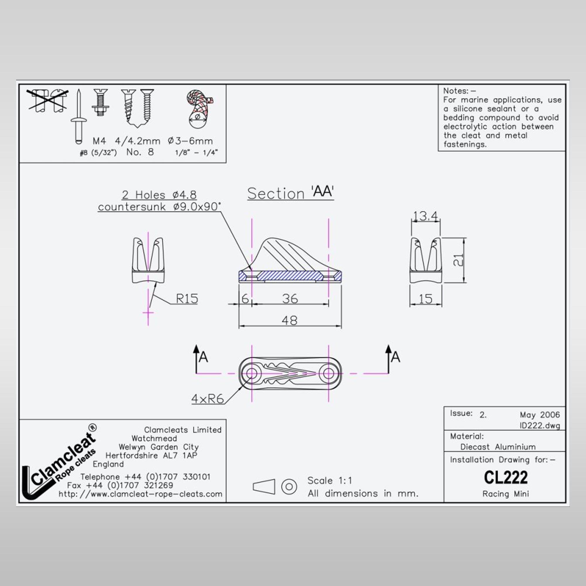 Windsurfshop windsurfwinkel windsurf-shop windsurf shop windsurfing shop windsurfing windsurfsegel Clamcleat Clamp