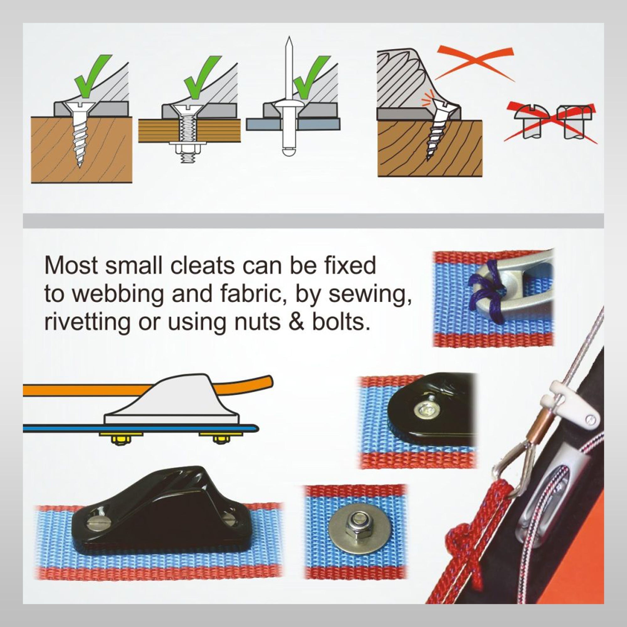 Windsurfshop windsurfwinkel windsurf-shop windsurf shop windsurfing shop windsurfing windsurfsegel Clamcleat Clamp