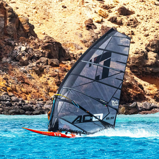 windsurfing sail windsurf sail windsurf sail point-7 2025 AC-0 No Cam Racing Freerace