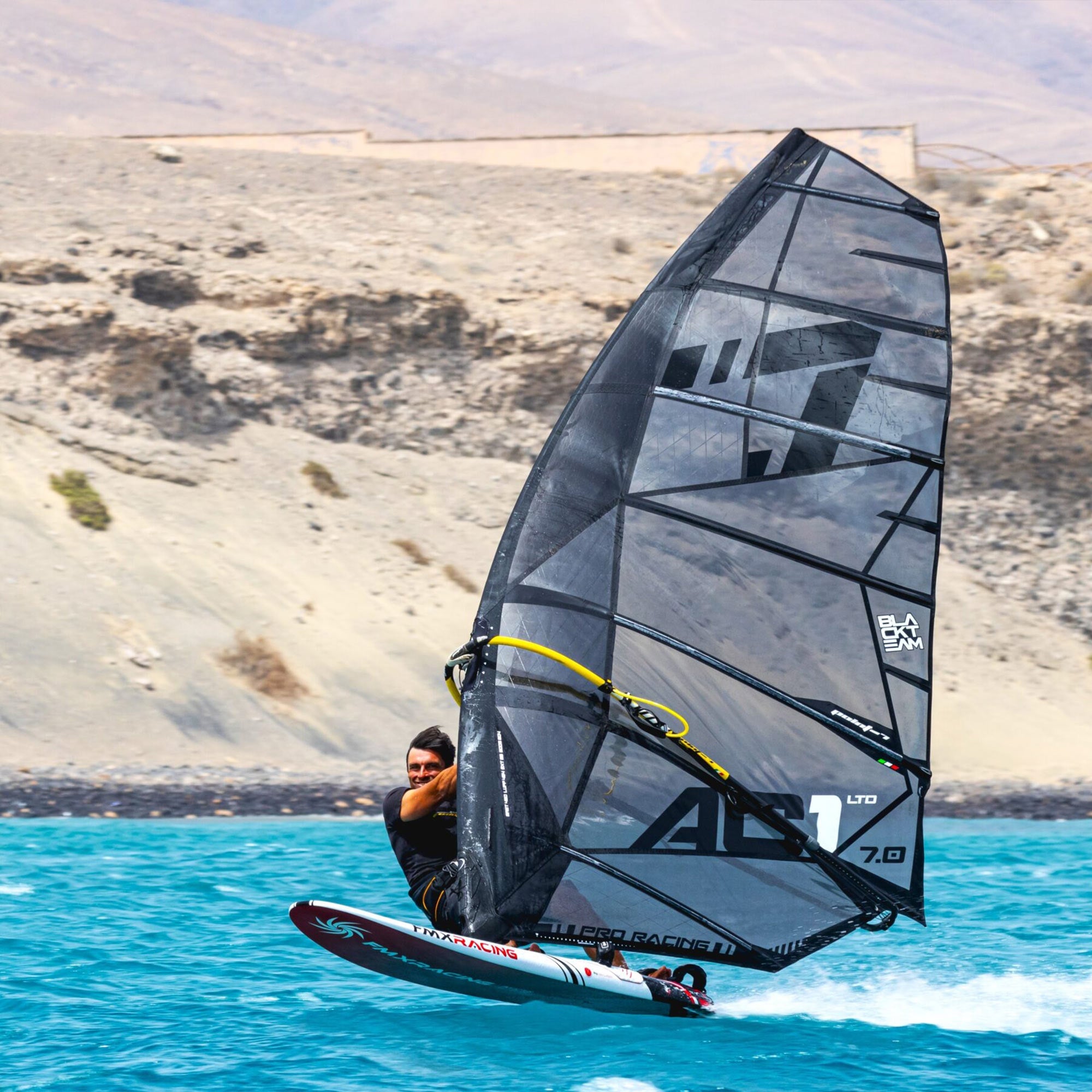 windsurfing sail windsurf sail windsurf sail point-7 2025 AC-1 LTD Salom Race