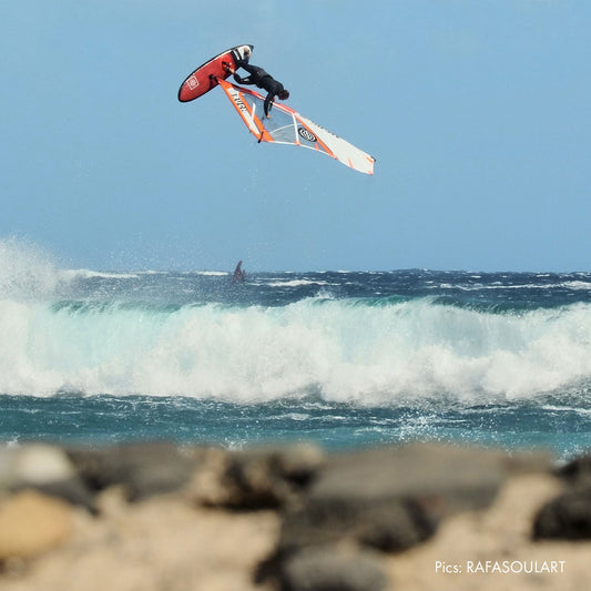 Windsurfing Sail windsurfing sail Sailloft Hamburg Wave Sail Quad 2024