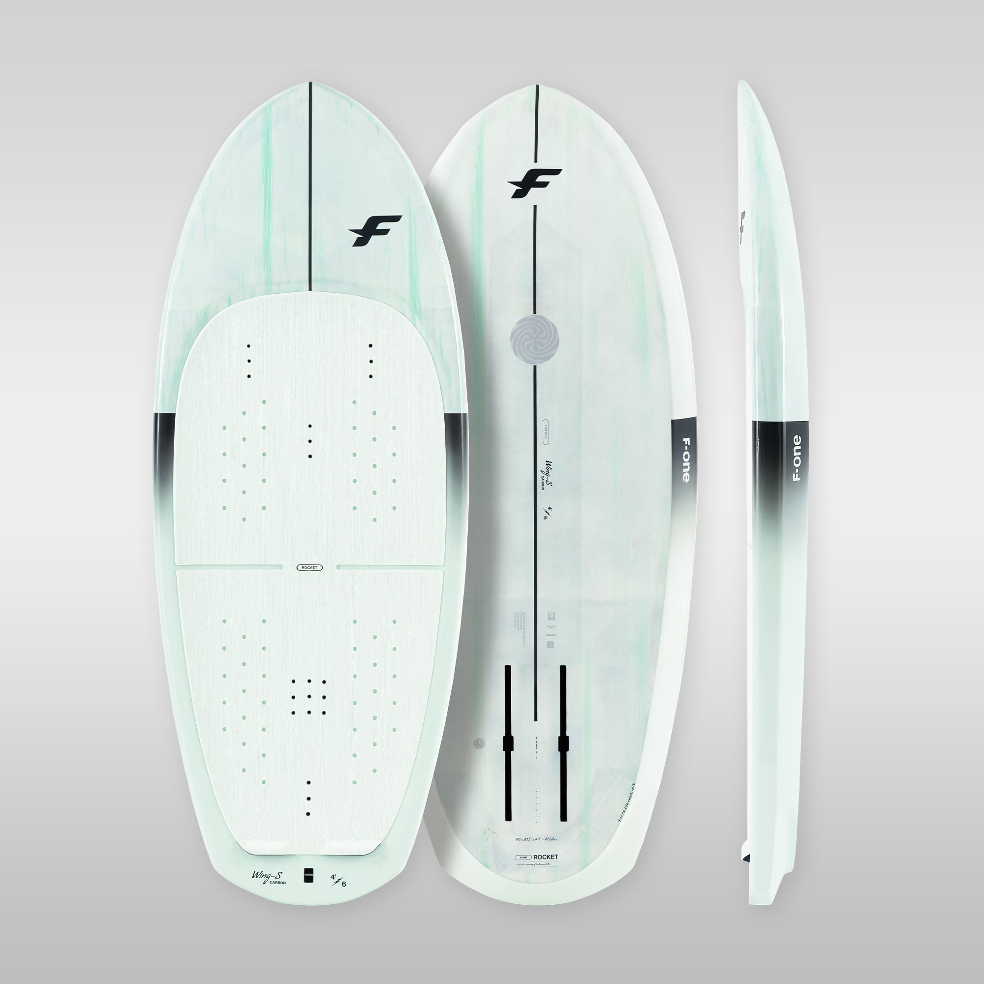 Wingfoil Surf Foil Board wingfoiling F-One Rocket Wing's Carbon Board