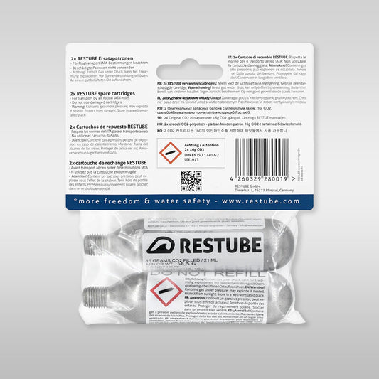 Restube CO2 replacement cartridges (16 kg) buoy Restube 