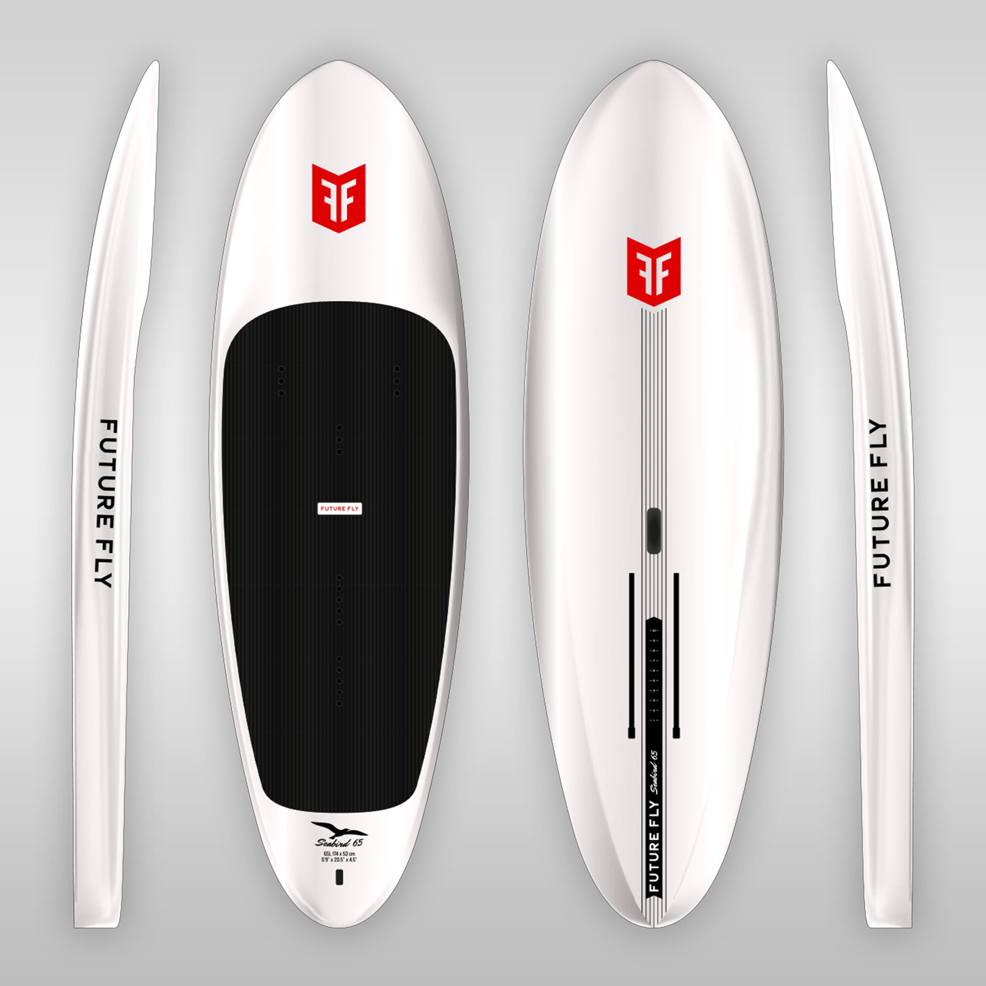 Future Fly wingfoiling board midlength seabird